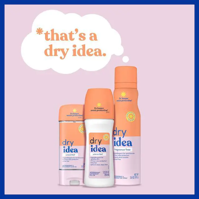 Alt view image 7 of 7 - Fragrance-Free Dry Spray Deodorant & Antiperspirant for Women - Hypoallergenic for Sensitive Skin, 2X Longer Sweat Protection*, 72Hr Odor Control, Womens Deodorant, 3.8 oz (3 Pack)