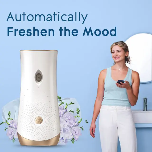 Alt view image 7 of 7 - Automatic Spray Air Freshener Refill, Scented Air Freshener for Home and Bathroom, Clean Linen, 6.2 Oz, 2 Count