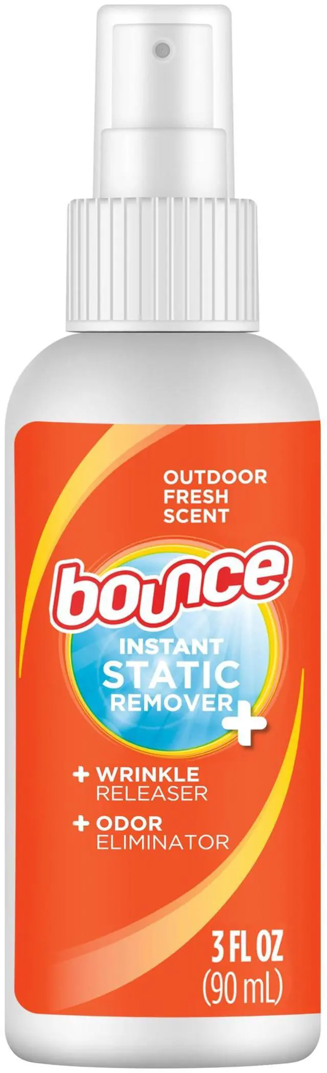 Main image of Anti Static Spray, 3 in 1 Anti Static & Instant Wrinkle Release, Odor Eliminator & Fabric Refresher, Rapid Touch Travel Spray (3 Oz, Pack of 1)