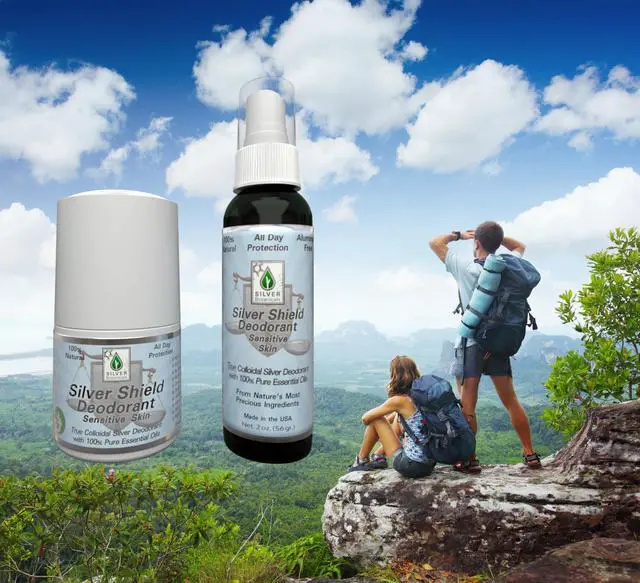 Alt view image 5 of 7 - Shield Deodorant - Sensitive Skin Formula - Spray-On | All Natural Colloidal Silver Deodorant | 2.0 fl oz