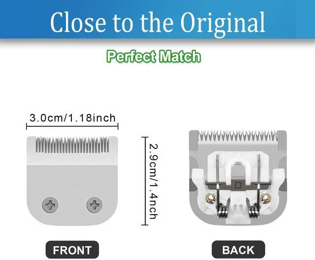 Alt view image 2 of 6 - 59300 Detachable Replacement Blade Compatible with Wahl Trimmers