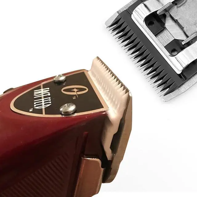 Alt view image 5 of 7 - 3pcs Oster Fast Feed Clipper Ceramic Blade - Pet Dog Cat Grooming Clipper Replacement Blades, for A5 Trimmer Series, for Andis 18 Teeth Detachable Ceramic Blade Part, for Wahl KM2 KM5 KM10