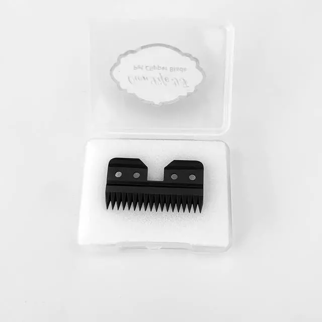 Alt view image 7 of 7 - 3pcs Oster Fast Feed Clipper Ceramic Blade - Pet Dog Cat Grooming Clipper Replacement Blades, for A5 Trimmer Series, for Andis 18 Teeth Detachable Ceramic Blade Part, for Wahl KM2 KM5 KM10