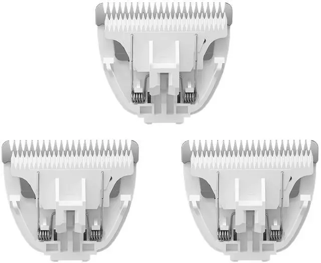 Main image of Replaceable Pet Dog Grooming Ceramic Blades, 3 Pack Detachable Pet Clipper Blade for Dogs & Cats