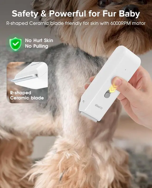 Alt view image 2 of 6 - Replaceable Pet Dog Grooming Ceramic Blades, 3 Pack Detachable Pet Clipper Blade for Dogs & Cats