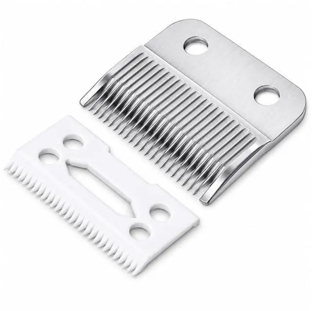 Main image of Replacement Clipper Blade Compatible with W-AHL #30-15-10 Pro Ion, Iron Horse, Show Pro Plus, U-Clip, and Deluxe U-ClipProfessional Pet Animal Dog Standard Adjustable Blade Set