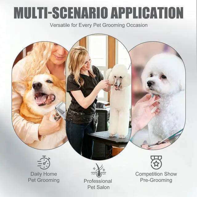 Alt view image 6 of 6 - 2 Pack Pet Grooming Vacuum Replacement Blade Compatible with Oneisall LM2 and LM5C | 2 Pcs Pet Grooming Replacement Blade