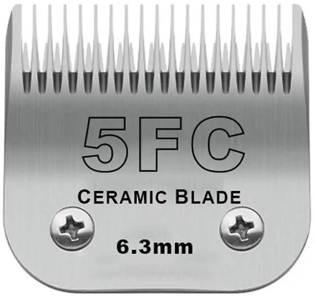 Main image of 5FC Grooming Ceramic Pet Clipper Blades Compatible with Andis & Oster A5