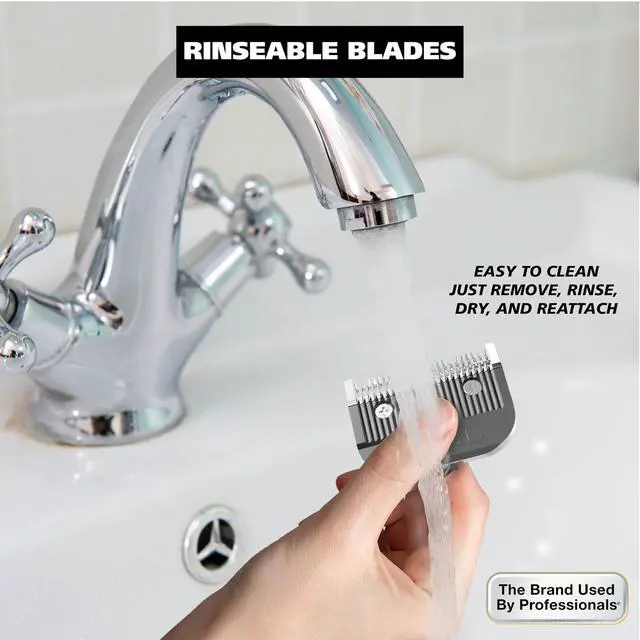 Alt view image 2 of 7 - Clipper Detachable Cordless Hair Clipper Blade Replacement Set, Compatible 6275LP/9179/9590/9591/9639/9645/9649LP/9655/79434/79003/79005 Model 2167
