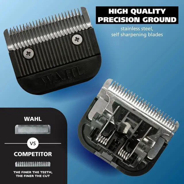Alt view image 3 of 7 - Clipper Detachable Cordless Hair Clipper Blade Replacement Set, Compatible 6275LP/9179/9590/9591/9639/9645/9649LP/9655/79434/79003/79005 Model 2167