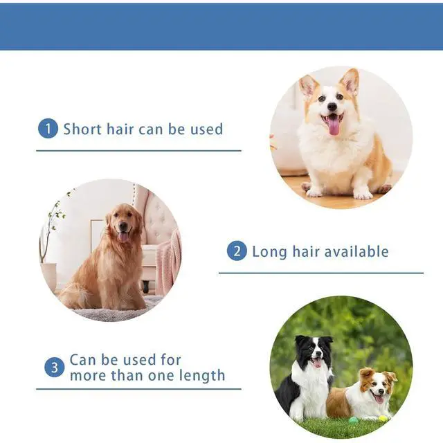Alt view image 4 of 5 - Replacement Blade for nebot P1 Pro Pet Grooming Kit & Vacuum,Size-10 Cut Length 1/50"(0.5mm),Made of Ceramic Blade & Stainless Steel Blade