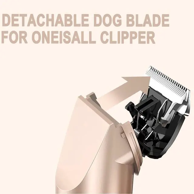 Alt view image 2 of 6 - 2 Pack Replacement Blade Compatible with oneisall Low Noise Dog Clippers