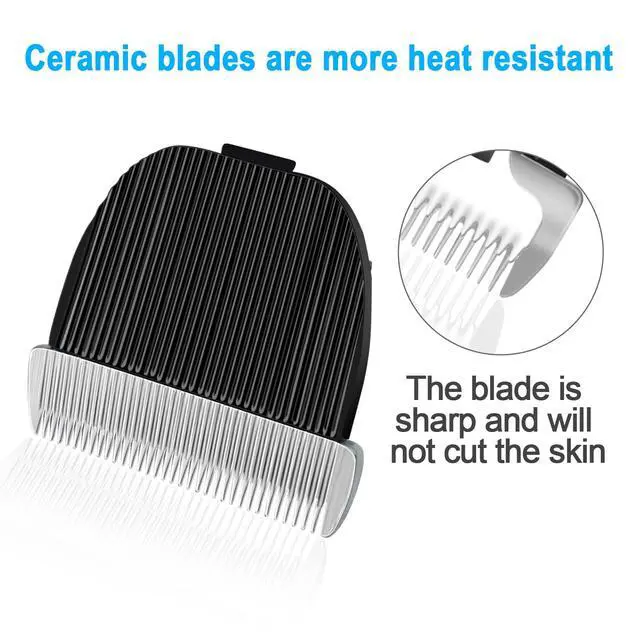 Alt view image 5 of 6 - 2 Pack Replacement Blade Compatible with oneisall Low Noise Dog Clippers
