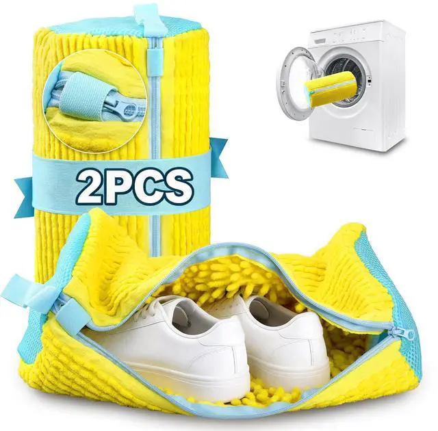 Main image of Shoe Bag for Washing Machine, 2 Pack Shoe Laundry Bag