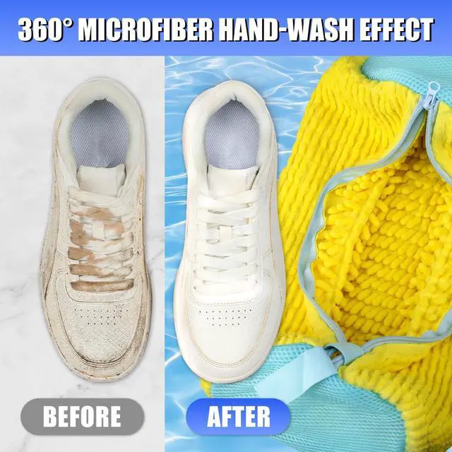Alt view image 2 of 7 - Shoe Bag for Washing Machine, 2 Pack Shoe Laundry Bag
