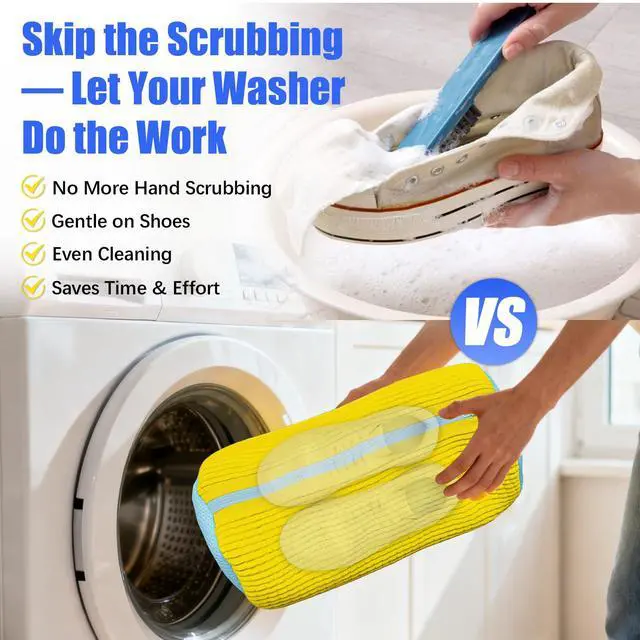 Alt view image 5 of 7 - Shoe Bag for Washing Machine, 2 Pack Shoe Laundry Bag