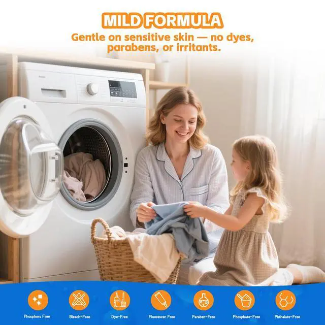 Alt view image 5 of 7 - Laundry Detergent Sheets - Laundry Sheets, 400 Loads, Eco-Friendly, Plastic-Free, Fresh Linen Scent, Space Saving, Fast Dissolve & Hypoallergenic