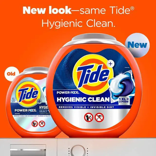 Alt view image 2 of 7 - Hygienic Clean Power PODS Laundry Detergent Pacs, Original Scent, 45 Count, Removes Visible and Invisible Dirt