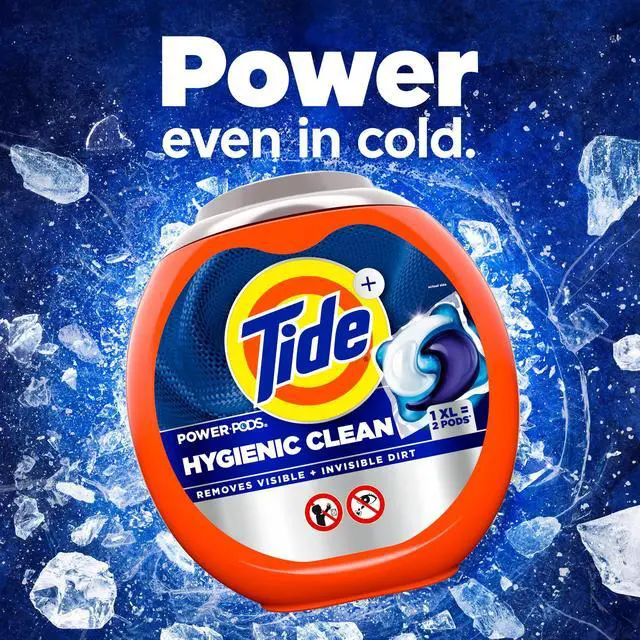 Alt view image 6 of 7 - Hygienic Clean Power PODS Laundry Detergent Pacs, Original Scent, 45 Count, Removes Visible and Invisible Dirt