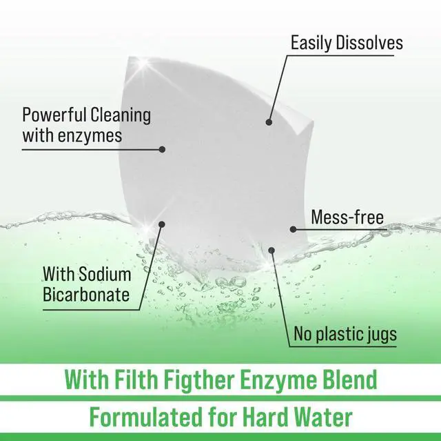 Alt view image 2 of 6 - Hard Rock Travel Laundry Detergent Sheets for Hard Water - Mess-Free Laundry Sheet Detergent with Sodium Bicarbonate - Easily Dissolvable Laundry Soap Sheets (104 Loads, Unscented)