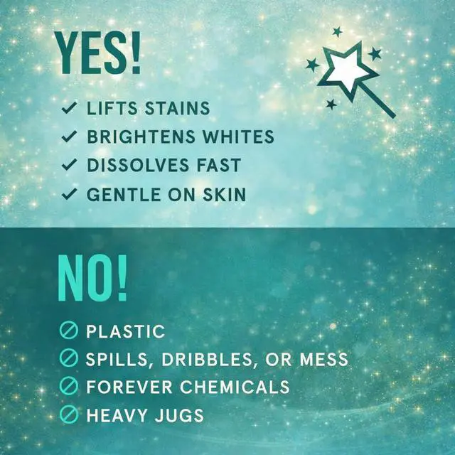 Alt view image 6 of 7 - Magical Laundry Detergent Sheets, 120 Loads | Dissolves Fast, Lifts Stains, Gentle on Skin | Heavy Jug Free, Plastic Free, Forever Chemical Free | Family Owned & Operated | Fresh Scent, 60 Count