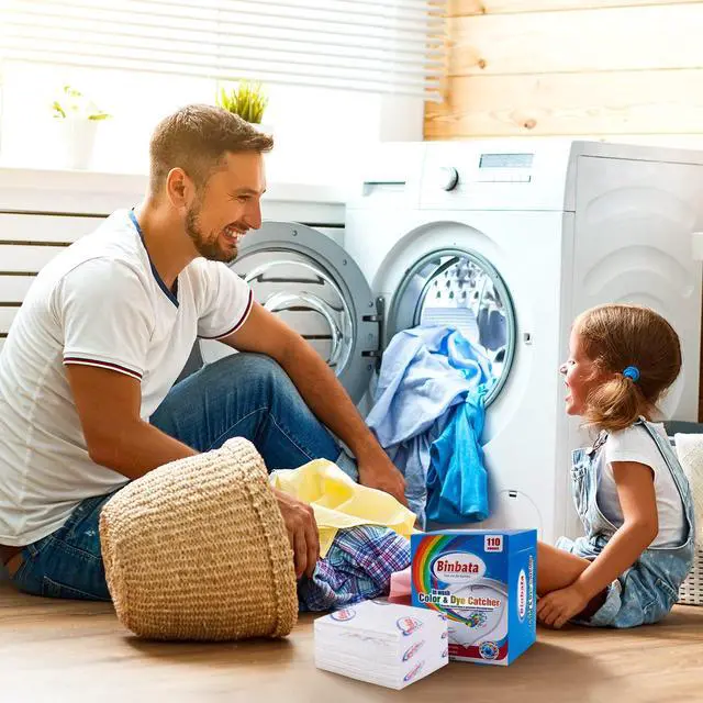 Alt view image 7 of 7 - Color Grasper for Laundry 110 Count, Fragrance Free Dye Catcher Essential for Home Use, Dye Guard Grabber Sheets for Laundry in-Wash Sheets