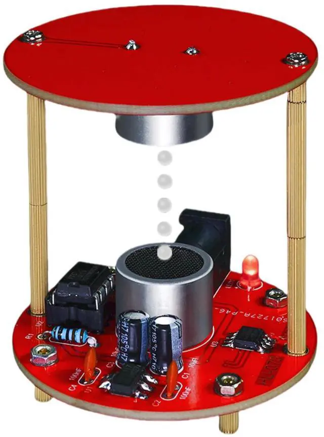 Main image of DIY Ultrasonic Suspension Standing Wave Controller Soldering Practice Kit, DIY Electronic Kit, Fun Science Kit, STEM kit, Ultrasonic Standing Wave Controlled Levitation kit