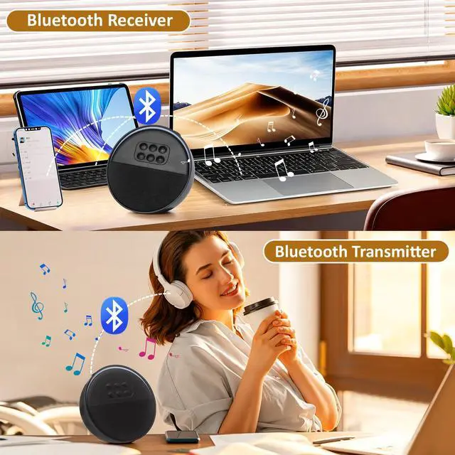 Alt view image 2 of 7 - Portable Bluetooth Speaker, Mini Speaker Bluetooth 5,12-Hour Playtime, Wireless, Speaker for Home Cute Fashion Style for Bedroom Kitchen Desk Office Party Outdoor Travel