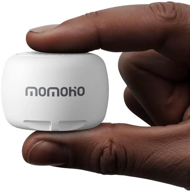 Main image of Mini Bluetooth Speaker, Tiny Speaker with Built-in Mic & TWS Pairing, Small Wireless Speaker for Indoor/Outdoor/Travel/Gifts (White)