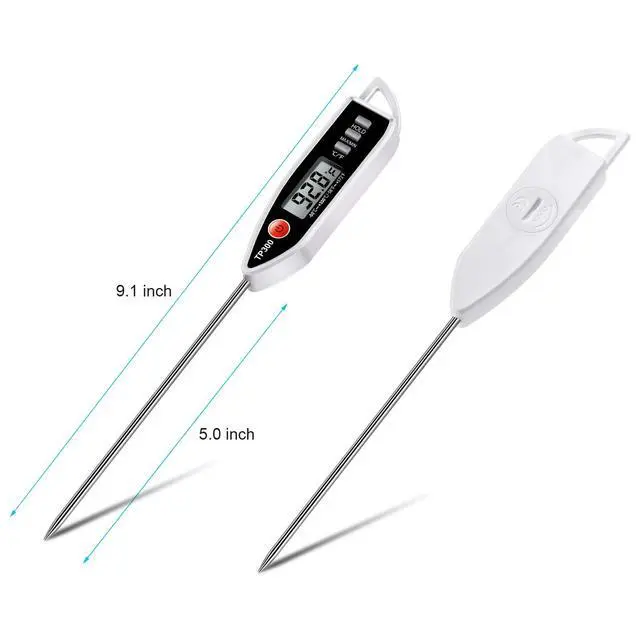 Alt view image 6 of 7 - Meat Food Thermometer, Digital Candy Cooking Thermometer, Kitchen Cooking Thermometer Instant Read for BBQ Grill, Oil, Milk, Bath Water, Deep Fry, Candle Temperature