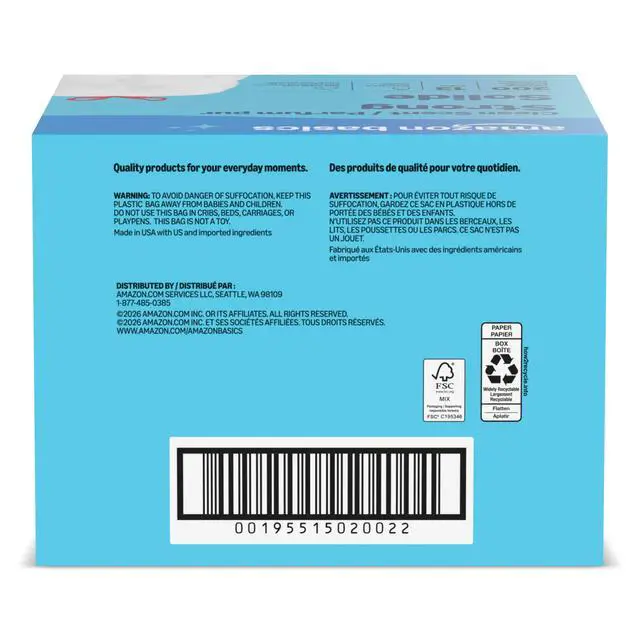 Alt view image 6 of 6 - Scented Trash Bags, Tall Kitchen Drawstring, Clean Fresh Scent, 13 Gallon, 200 Count, Pack of 1, Packaging May Vary