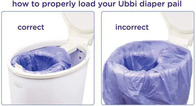 Alt view image 2 of 6 - Diaper Pail Plastic Bags, 13-Gallon Capacity, 3 Pack, 75 Count