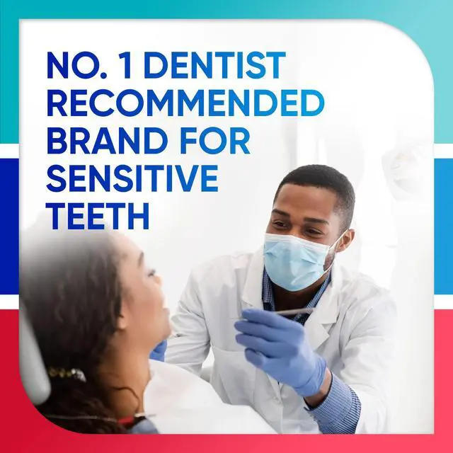 Alt view image 7 of 7 - Toothpaste Sensitivity Gum and Enamel, Triple Protection, Refreshing Fluoride Toothpaste, Mint Flavor - 3.4 Ounces x 3