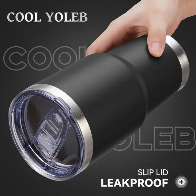 Alt view image 2 of 7 - 30 oz Tumbler with Lid Stainless Steel Tumblers, 1 Pack