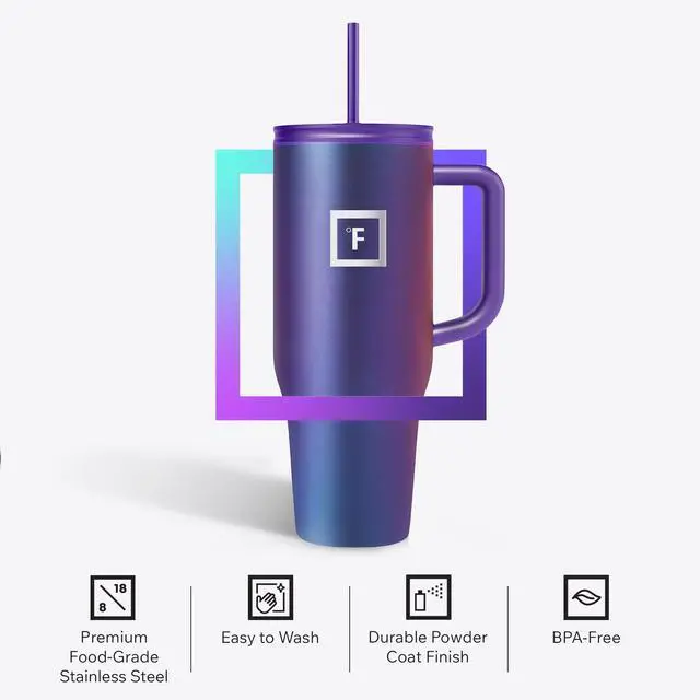 Alt view image 5 of 7 - 40 oz Co-Pilot Insulated Travel Mug
