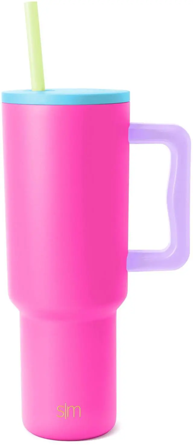 Main image of Tumbler with Handle and Straw | 40oz | 80s Mix