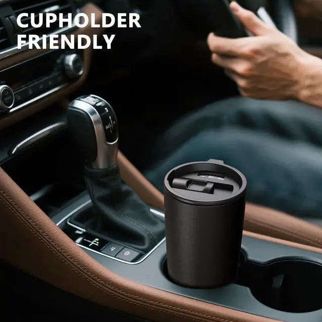 Alt view image 4 of 6 - 20 oz Insulated Coffee Tumbler with BPA-Free Lid