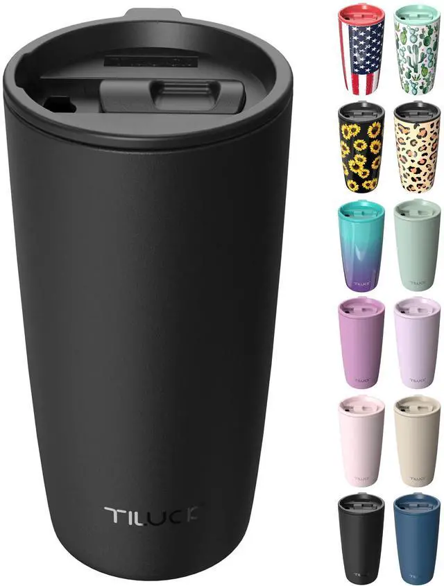 Main image of 20 oz Insulated Coffee Tumbler with BPA-Free Lid