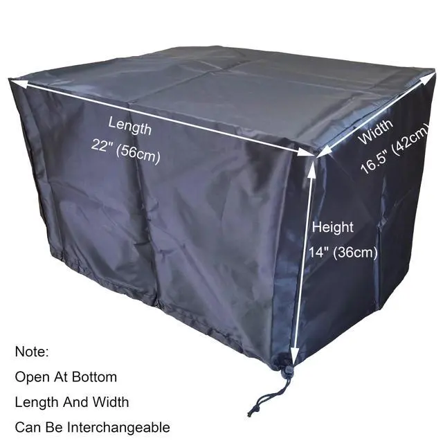 Alt view image 4 of 6 - Extra Large Air Fryer Dust Cover, XL Appliance Airfryer Dust Jacket for Instant Pot, Waterproof Electric Pressure Cooker Cloth for 30 - 32 Quart Instant Crockpot