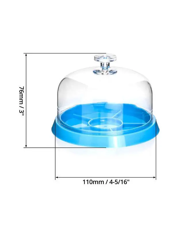 Alt view image 6 of 7 - Watch Movement Dust Cover, 2 Pack Moistureproof Anti-dust Tray Watch Parts Storage Box Maintain The Accuracy of The Instrument Organize Small Parts, Crafts, Jewelry and Watch Fittings