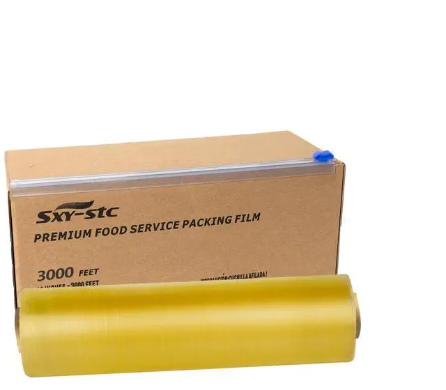 Alt view image 3 of 4 - Food Serivce Cling Film Plastic Food Wrap Cling Wrap12 Inch x 3000 Feet For Restaurant or Big Home Use