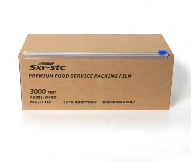 Alt view image 4 of 4 - Food Serivce Cling Film Plastic Food Wrap Cling Wrap12 Inch x 3000 Feet For Restaurant or Big Home Use