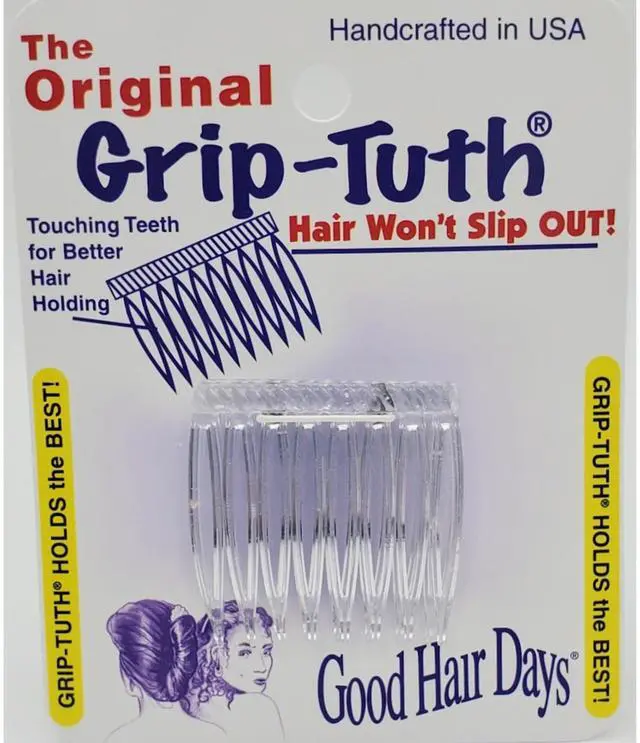 Main image of Grip-Tuth Tuck Combs (2-1.5") Secure Hold for all Hair Types