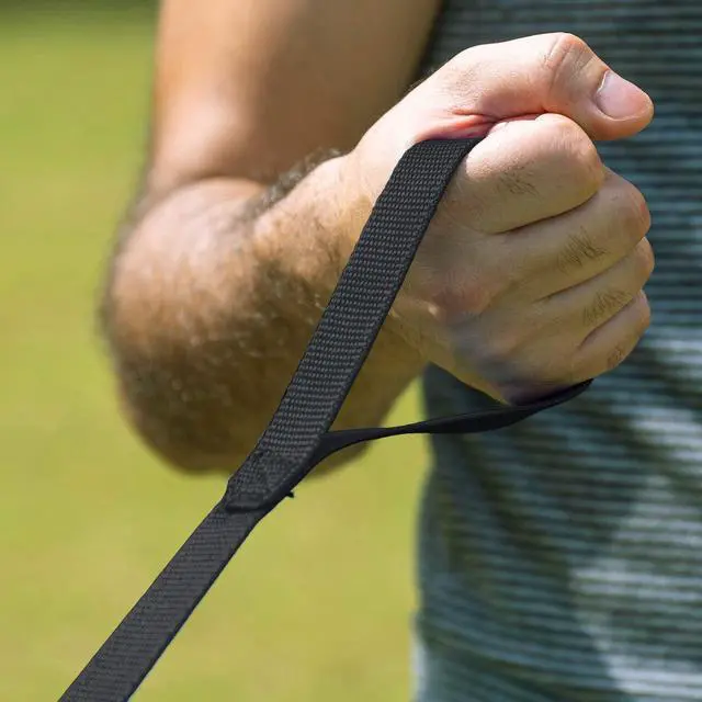 Alt view image 2 of 7 - Dog/Puppy Obedience Recall Training Agility Lead/Leash - 15ft 20ft 30ft 50ft 100ft - Great for Play, Camping, or Backyard - Black