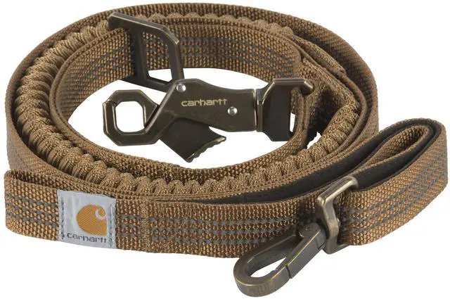 Main image of Shock Absorbing Dog Leash Carhartt Brown