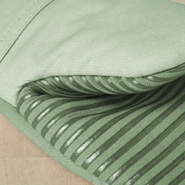 Alt view image 3 of 7 - Beacon Two-Tone Non-Slip Mini Oven Mitt Set, Pistachio/Graphite Green, 5.5"x8", 2 Piece
