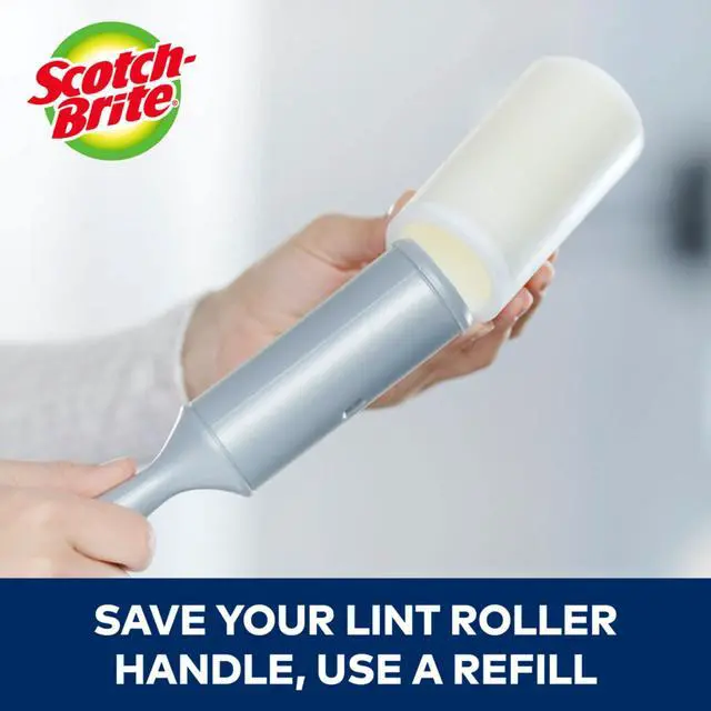 Alt view image 7 of 7 - 50% Stickier Lint Roller Works Great On Pet Hair 6 Rollers 48 Sheets per Roller 288 Sheets Total (Packaging may vary)