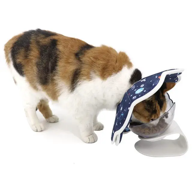 Alt view image 4 of 6 - Soft Cat Cone, Adjustable Recovery Collar After Surgery to Prevent Licking Wound, Protective Cat Neck Cone, Comfortable Pet Elizabethan Collar for Cats Kittens and Puppies (M)