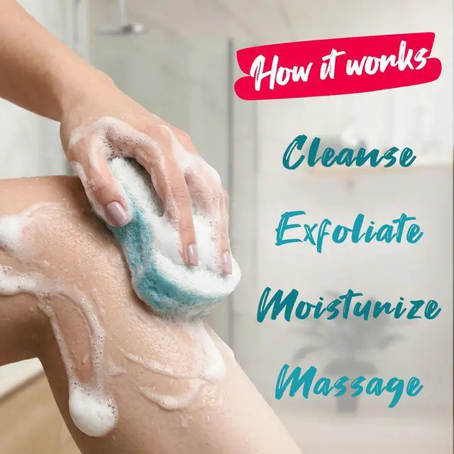 Alt view image 4 of 6 - Body Wash in a 20+ Wash Sponge, Sea Salt, 3 Count