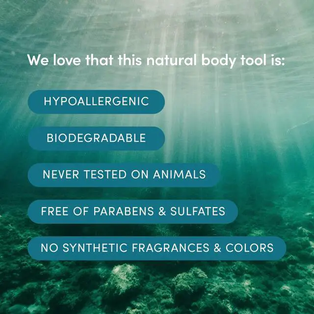 Alt view image 6 of 7 - Natural Sea Wool Sponge, 5-6" - Organic Exfoliating Body Scrubber - Soft, Gentle Cleansing - Hypoallergenic - All Skin Types - Florida Natural Loofah Sponge - Cruelty Free - Beauty & Skincare